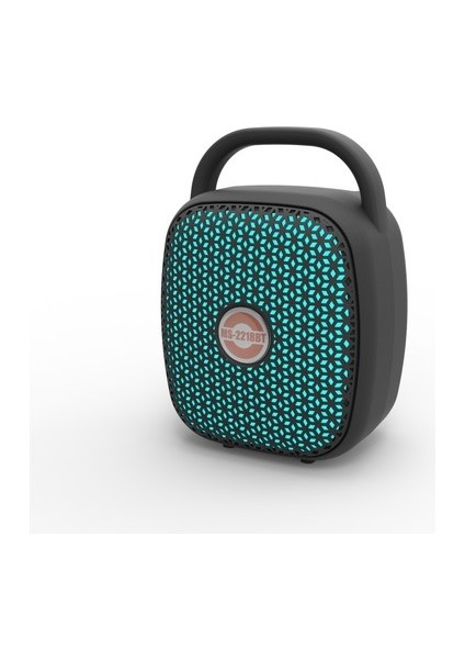 MS-2218BT LED Işıklı Şarjlı Kablosuz Bluetooth Hoparlör