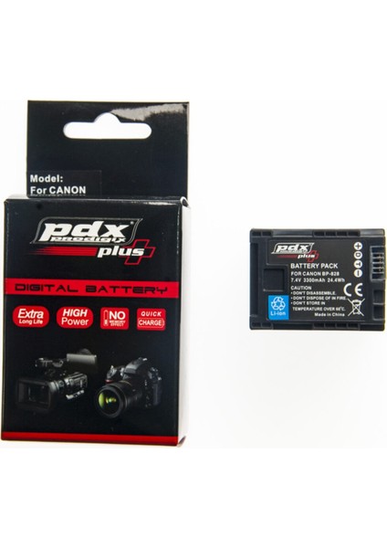 BP-828 Canon Uyumlu Kamera Bataryası