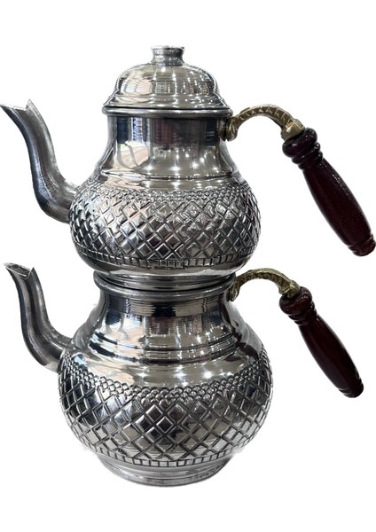 Bakır Görünümlü Alüminyum Çaydanlık