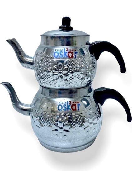 Çaydanlık Motifli No 3 (Toplam 2,5 Litre)