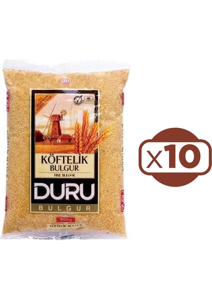 Köftelik Bulgur 1 kg x 10 Adet