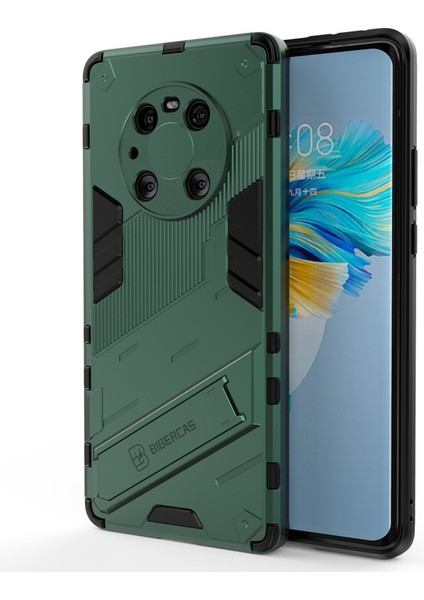 Huawei Mate 40 Destek Standlı Darbeye Dayanıklı Telefon Kılıfı (Yurt Dışından)