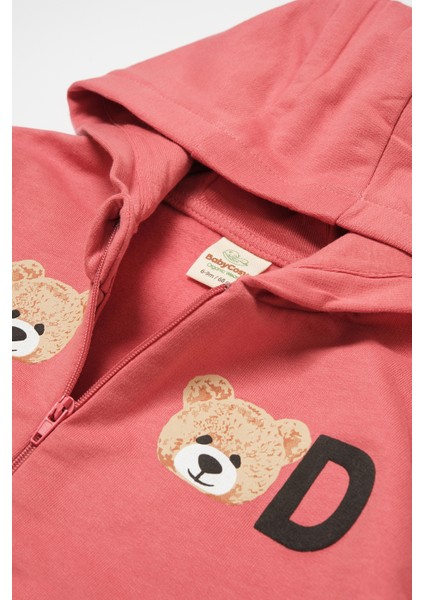 Babycosy Organik Kapüşonlu Ceket & Pantolon Takımı fırsatları