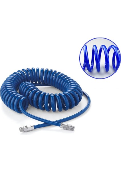 Poliüretan Spiral Hortum 8X12 mm 7.5 mt