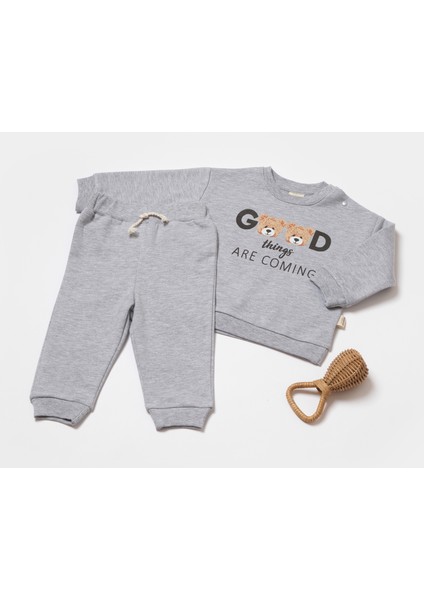 Babycosy Organik Sweatshirt & Pantolon Takımı