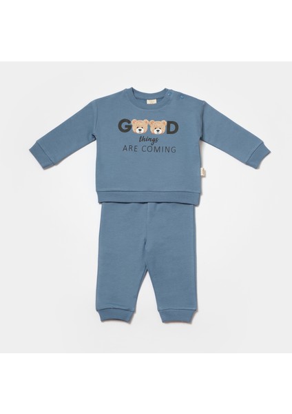 Babycosy Organik Sweatshirt & Pantolon Takımı