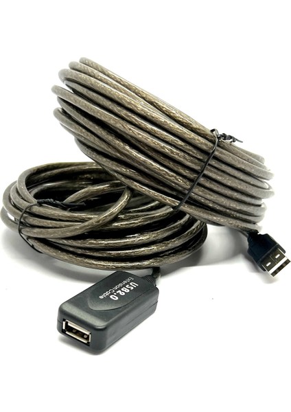 15 Metre USB Uzatma Kablosu 15M Extension Cable Güçlendirilmiş USB Uzatma Dişi Erkek USB Kablo fiyatları
