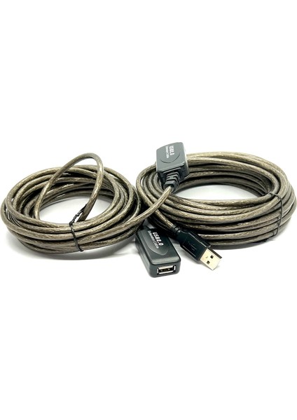 15 Metre USB Uzatma Kablosu 15M Extension Cable Güçlendirilmiş USB Uzatma Dişi Erkek USB Kablo modelleri