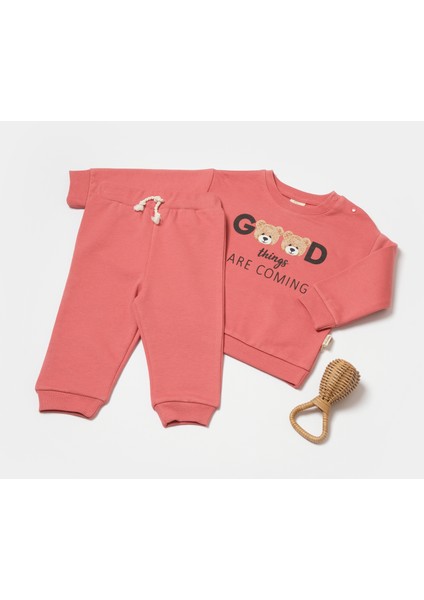 Babycosy Organik Sweatshirt & Pantolon Takımı