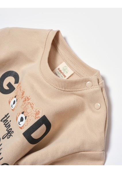 Babycosy Organik Sweatshirt & Pantolon Takımı fırsatları