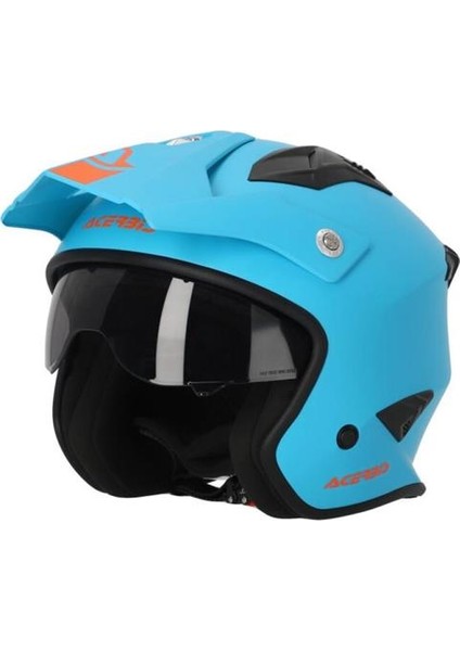 Acerbis Jet Arıa 22-06 Kask Turkuaz