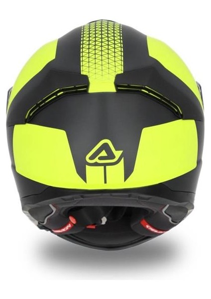 Acerbis Krapon Kask Siyah Sarı