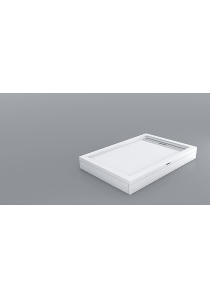 70 cm x 140 cm Drop Dikdörtgen Panelli Duş Teknesi