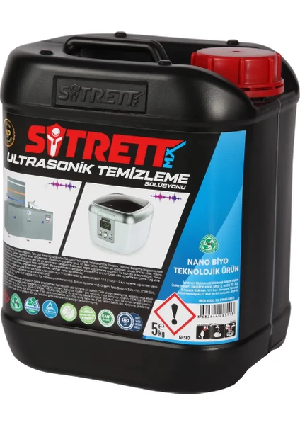 Sitrett Mx Ultrasonik Yağ Alma Sıvısı Endüstriyel+ 5kg