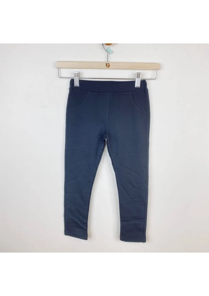 Kız Çocuk Tayt Siyah 11-12 Yaş Siyah