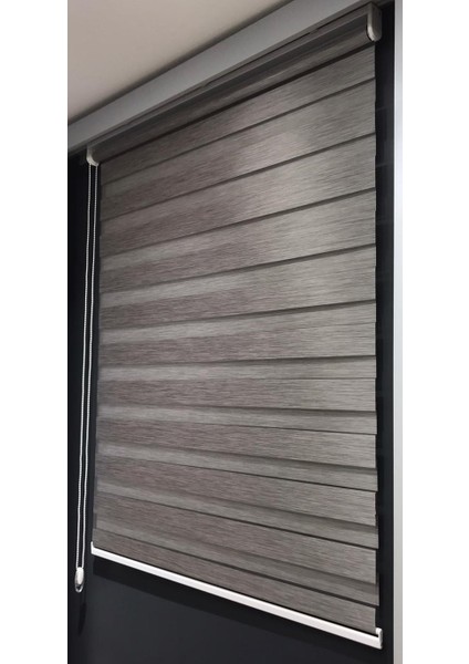 Decoviva Bambu Zebra Stor Perde 1004 Gümüş Gri Ev Ofis Mutfak Balkon Çocuk Odası Yatak Odası Salon Perdesi fiyatları