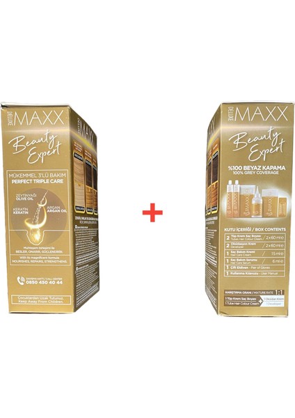 Maxx Deluxe Saç Boyası Seti No:9,00 Yoğun Sarı