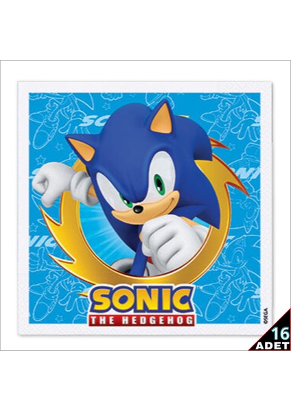 Sonic Peçete, 33CM x 33CM - 16 Adet