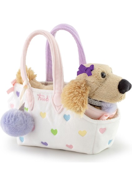 Kiki Rainbow Fashion Bag Peluş Köpek
