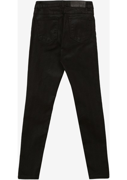 Yüksek Bel Skinny Paça Skinny Fit Kahve Kadın Denim Pantolon F3WL-PNT40 fiyatları