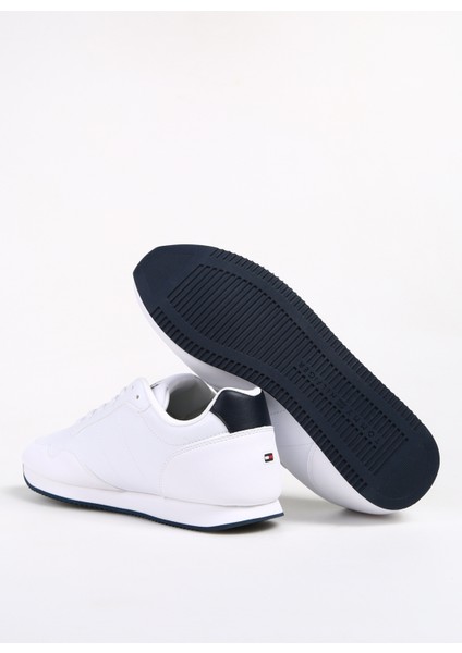 Beyaz Erkek Sneaker Core Lo Runner Pu Lth