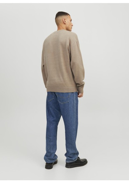 Bisiklet Yaka Standart Krem Erkek Kazak 12242512_JORRAY Knıt Crew Neck fırsatları