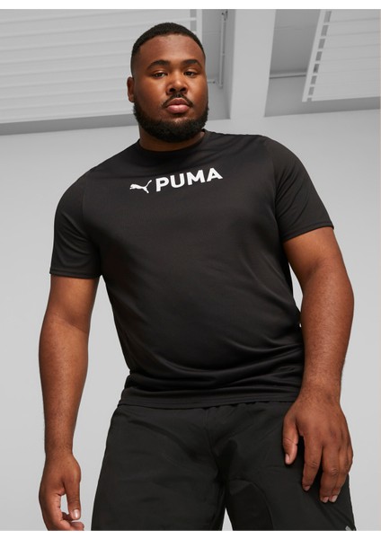 Siyah Erkek T-Shirt Puma Fit Ultrabreathe Tee