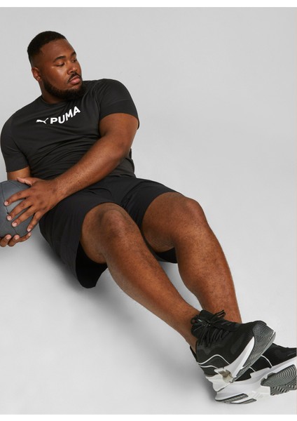 Siyah Erkek T-Shirt Puma Fit Ultrabreathe Tee