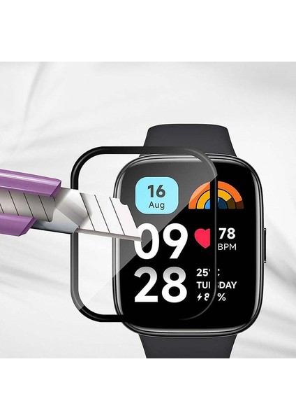 Xiaomi Redmi Watch 3 Ile Uyumlu Polymer Temperli Nano 0.5 mm Watch Ekran Koruyucu fırsatları
