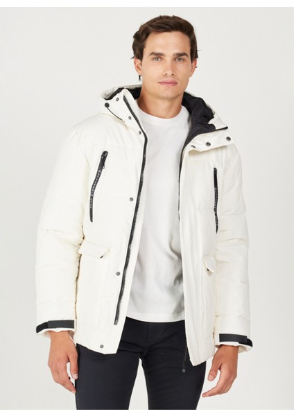 Siyah Erkek Mont W232217001 Puffer Ceket