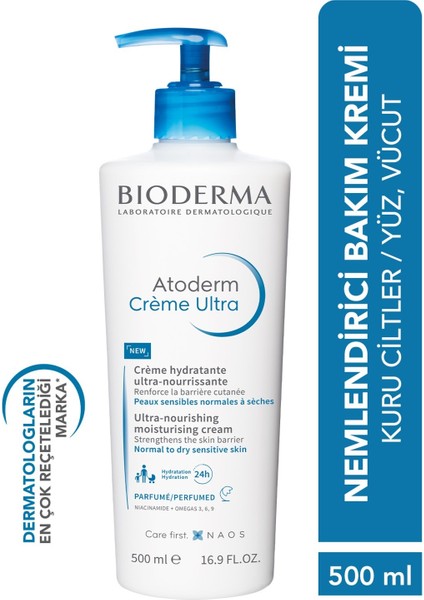 Bioderma Atoderm Cream Ultra 500 ml