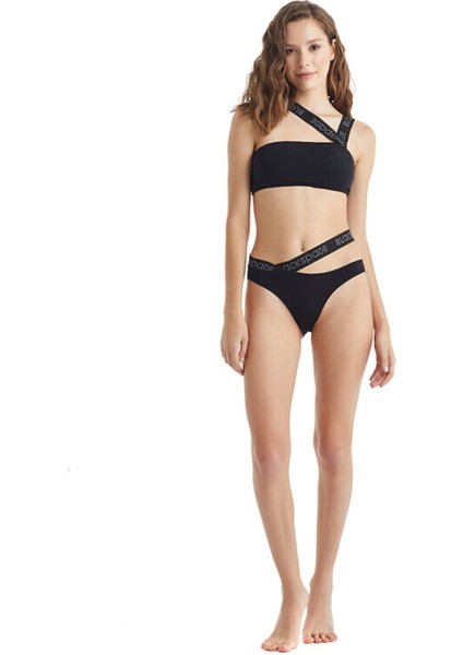 Siyah Kadın Bikini Külot 51250