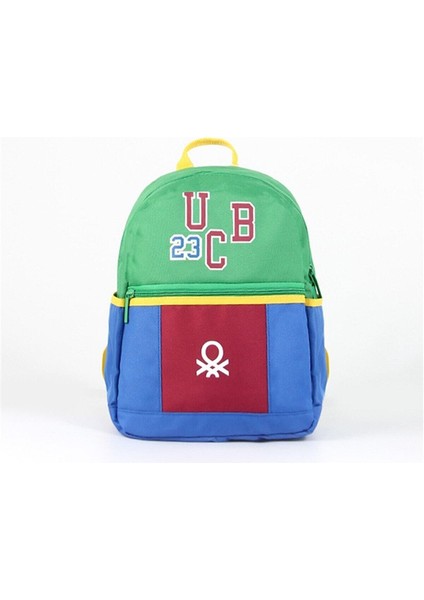 BNTSRT76154 Yeşil/Mavi Unisex Sırt Çantası