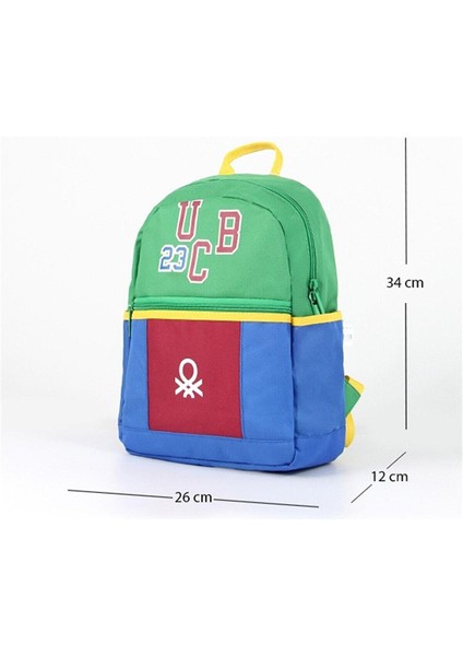 BNTSRT76154 Yeşil/Mavi Unisex Sırt Çantası modelleri