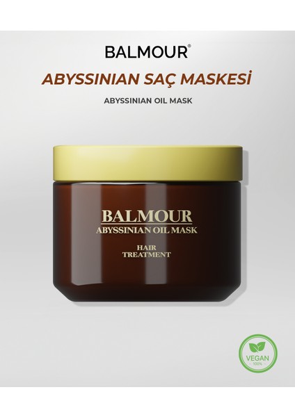 Abyssinian Oil Onarıcı Keratin Saç Bakım Maskesi 300 ml