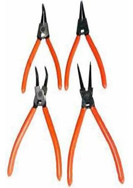 Sekman Pensesi Seti 4'lü Set 7 No 180 mm Profesyonel Ürün Tam Set Kaliteli Takım
