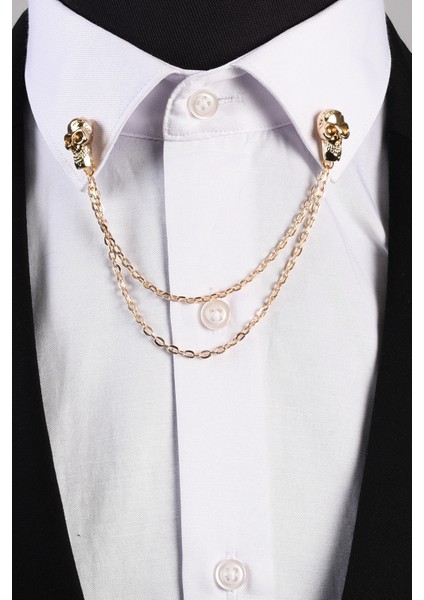 Gömlek Yaka İğnesi Gold