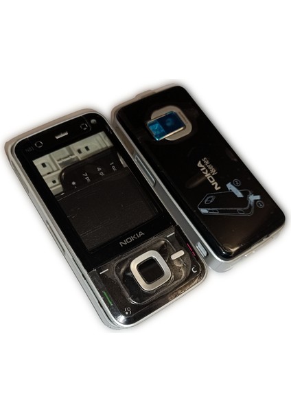 Nokia N81 Kasa Kapak Tuş Takımı N81 Uyumlu Siyah Renk Orta Kasa Ön Kapak Arka Kapak Tuş Takımı fiyatları