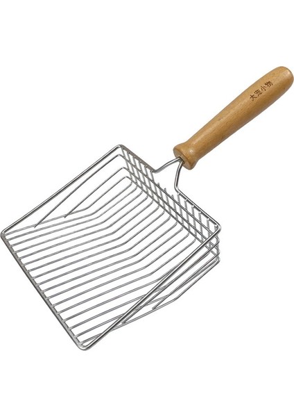 Metal Kedi Kumu Ince Delikli Kepçe (Yurt Dışından)
