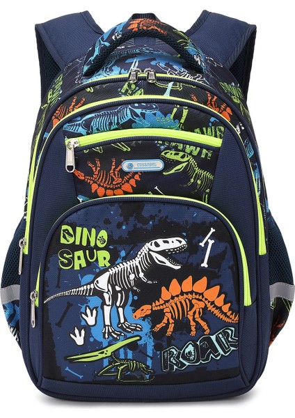 Büyük Kapasiteli Sırt Çantası Moda Sırt Koruması Çocuk Okul Çantası Kırtasiye Çantası (Yurt Dışından)