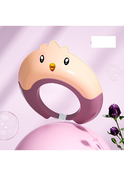 Bebek Şampuanı Artefakt Silikon Bebek ve Çocuk Su Geçirmez Kulak Koruyucu Duş Başlığı Ayarlanabilir (Yurt Dışından)