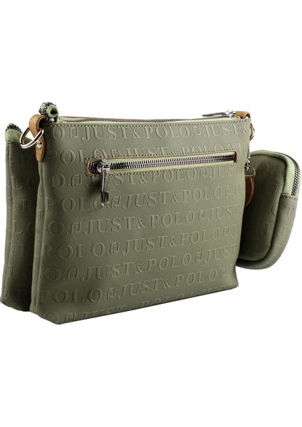 Şık ve Kullanışlı Kabartma Yazı Baskılı Şık Kullanışlı Saglam Orijinal Just&polo Omuz Çanta Modeli modelleri