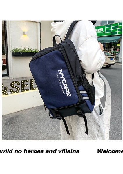 Sırt Erkek Çok Amaçlı Büyük Kapasiteli Lise Öğrencisi Okul Kadın Kişilik Eğlence Spor Sırt Çantası (Yurt Dışından) modelleri