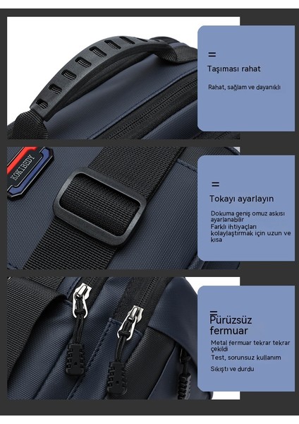Erkek Oxford Kumaş Omuz Erkek Messenger Günlük Erkek Büyük Kapasiteli Yaz Tuval Küçük Sırt Çantası (Yurt Dışından) modelleri