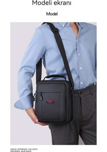 Erkek Oxford Kumaş Omuz Erkek Messenger Günlük Erkek Büyük Kapasiteli Yaz Tuval Küçük Sırt Çantası (Yurt Dışından) fiyatları