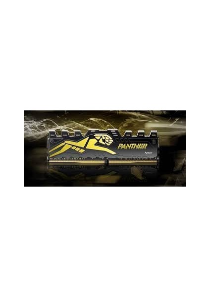 Panther Black-Gold 16GB (1x16GB) 3200Mhz CL16 DDR4 Gaming Ram (AH4U16G32C28Y7GAA-1)