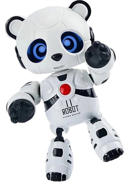 Işıklı, Konuşan, Hareketli Egitici Oyuncak Çocuk Robotu Panda Robot