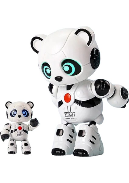 Işıklı, Konuşan, Hareketli Egitici Oyuncak Çocuk Robotu Panda Robot