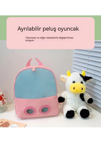 Peluş Inek Bebek Çocuk Sırt Çantası (Yurt Dışından) indirimleri