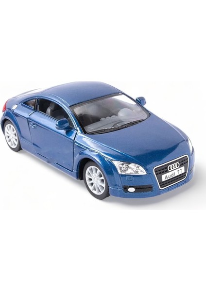 Metal Model Audi Lisanslı Die-Cast Araç 1,36 Çek Bırak Kapı Aç Kapa 2008 Audi Tt Coupe